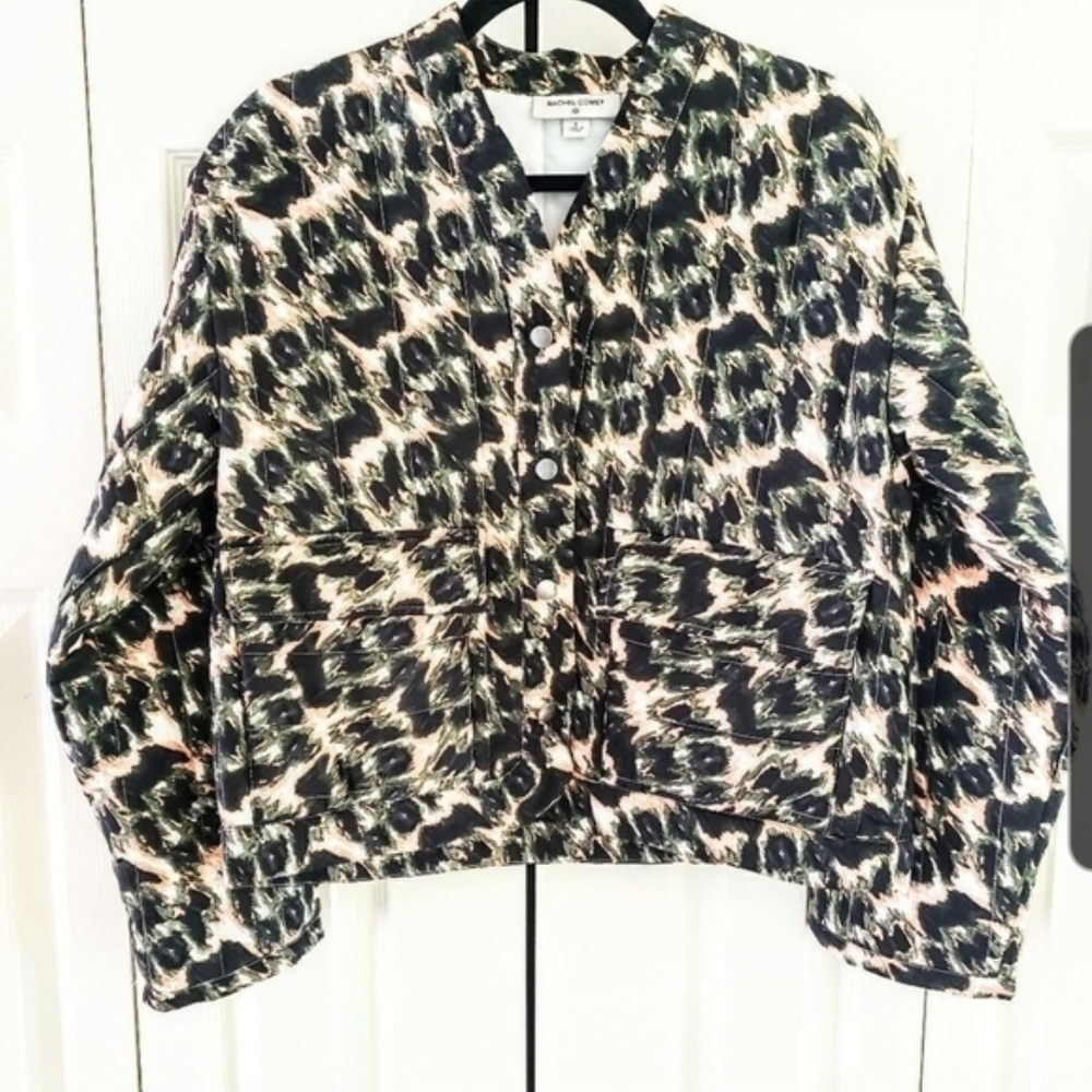Rachel Comey for Target Pastel Camo Bomber Jacket Small